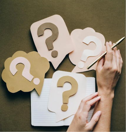 Question marks